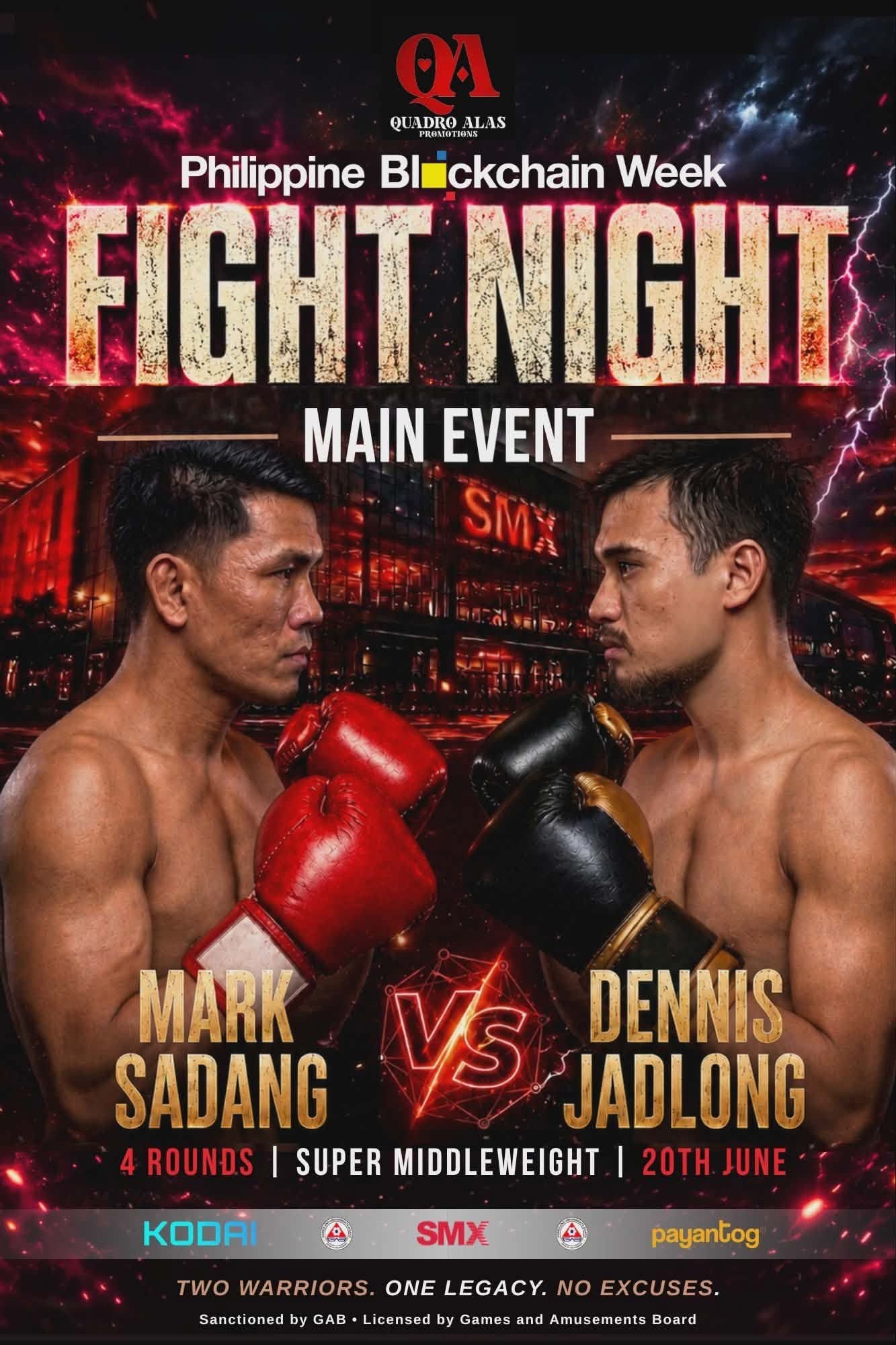 Duyuru afişi · Mark Sadang / Dennis Jadilong